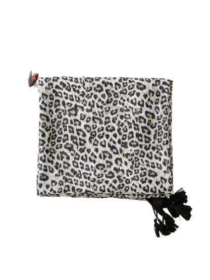 Scarvii - Autumn Leopard Print Travel Scarf for Women