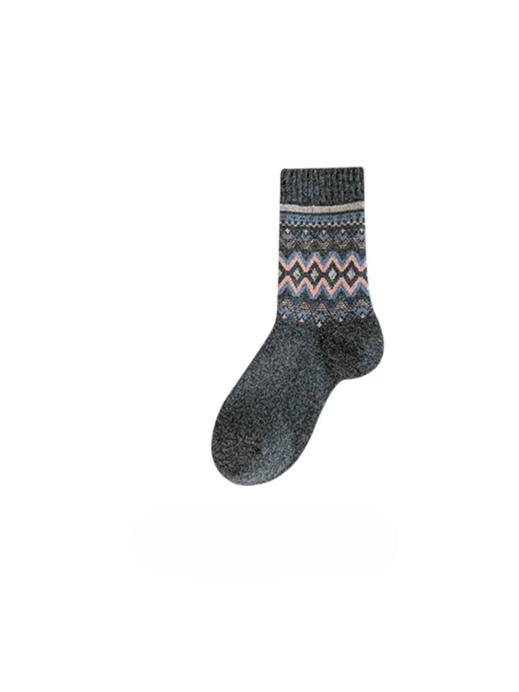 Rufia Nordic Fair Isle Pattern Crew Socks product image 8