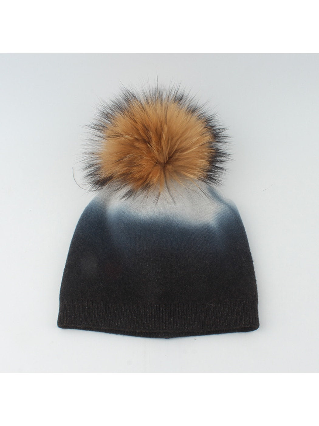 Haila - Winter Round Top Brimless Knit Beanie
