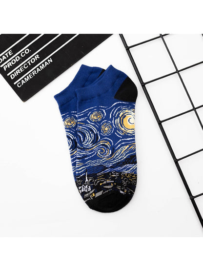 Rufia - Art-Inspired Graphic Ankle Socks product image 5