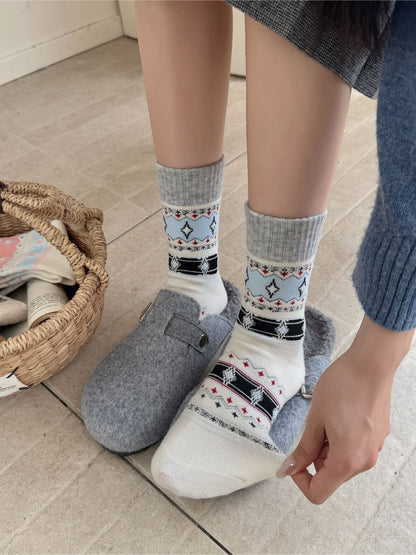 Rufia - Nordic Pattern Crew Socks product image 3
