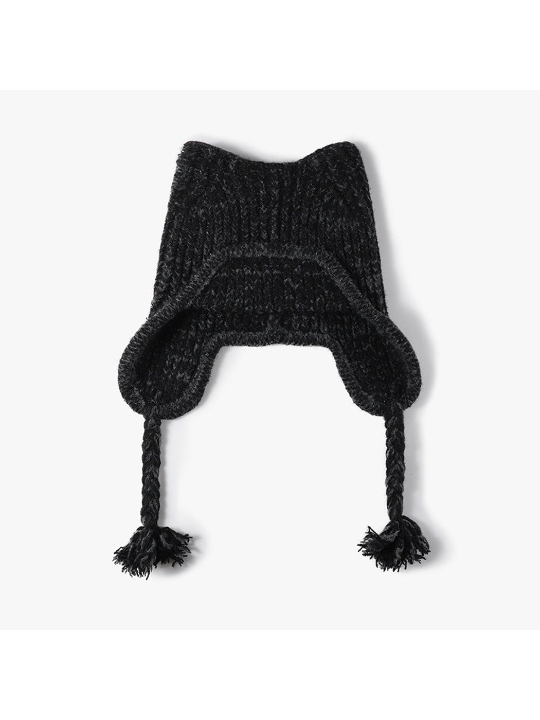 Haila - Foldable Ear Cover Knit Beanie