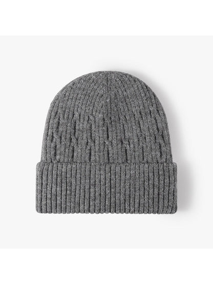 Haila - Fleece-Lined Cable-Knit Cuffed Beanie