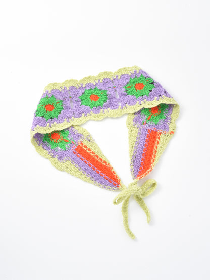 Scarvii - Summer Crochet Daisy Hairband