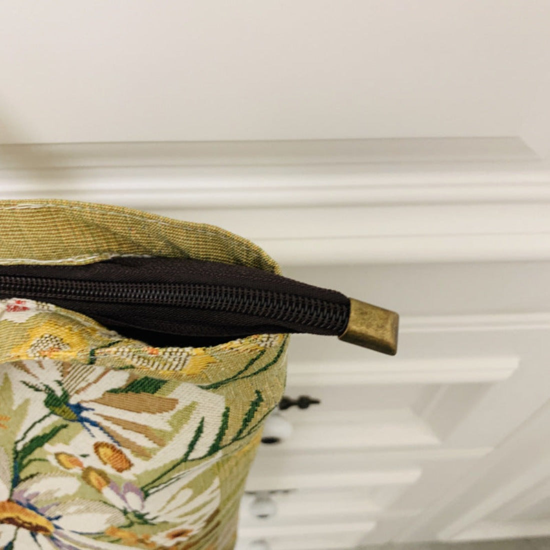 Cosbai - Floral Large Capacity Tote Bag