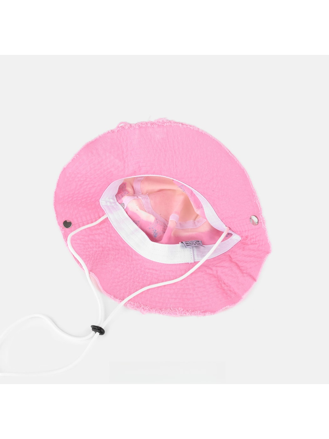 Haila - Pink Gradient Embroidered Women's Bucket Hat