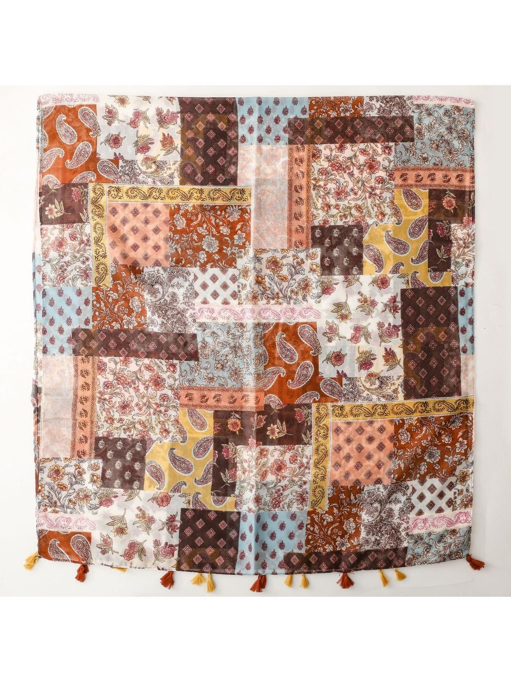 Scarvii - Versatile Bohemian Ethnic Beach Shawl Scarf