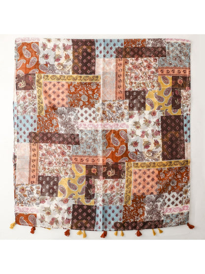 Scarvii - Versatile Bohemian Ethnic Beach Shawl Scarf
