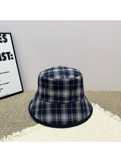 Haila Plaid Reversible Bucket Hat product image