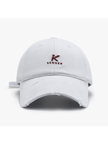 Haila - Letter Embroidery Casual Baseball Cap