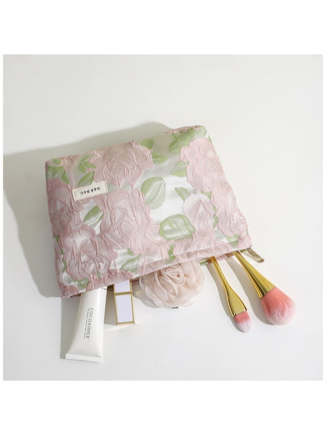Cosbai - Blush Rose Cosmetic Bag