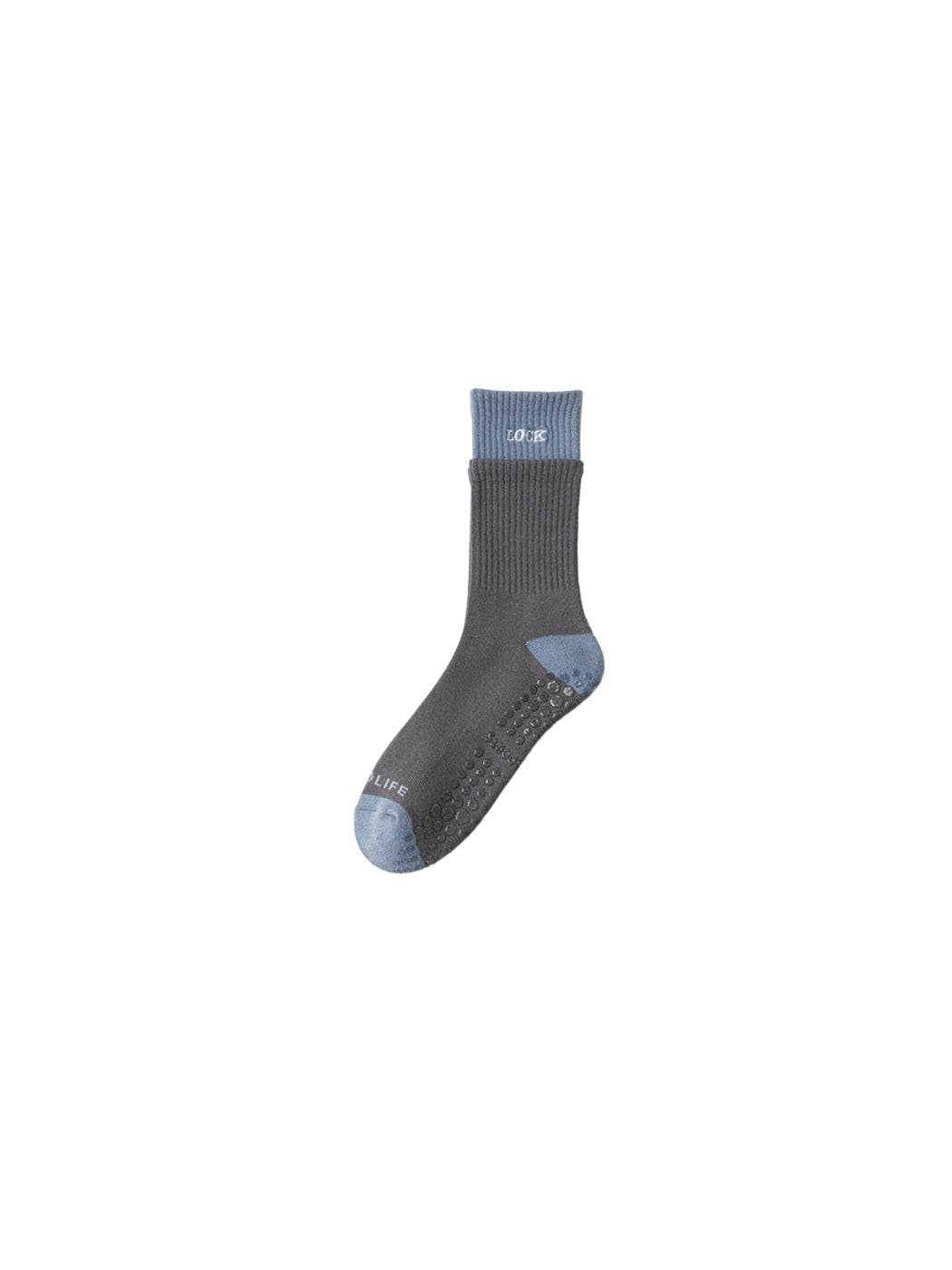 Rufia - Color Block Ribbed Cuff Socks