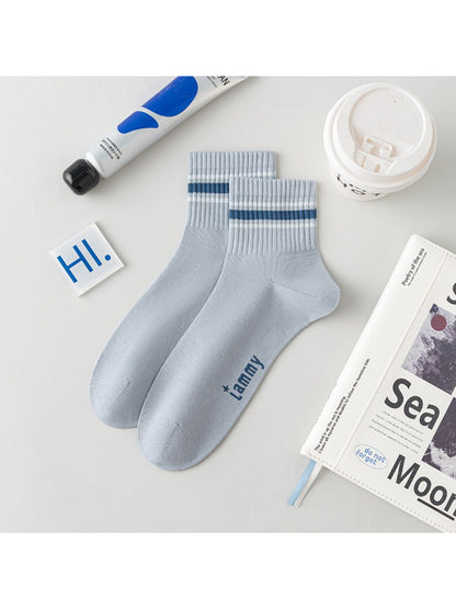 Rufia - Ribbed Stripe Ankle Socks product image 8