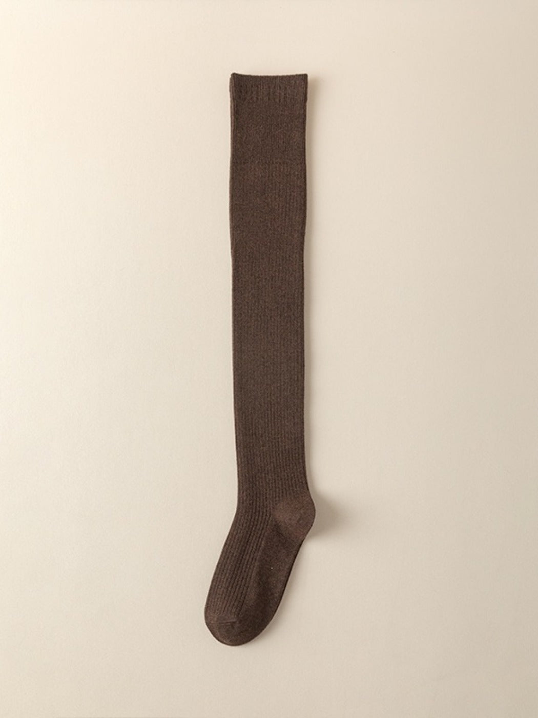 Rufia - Classic Solid-Color Knee-High Winter Socks for Girls