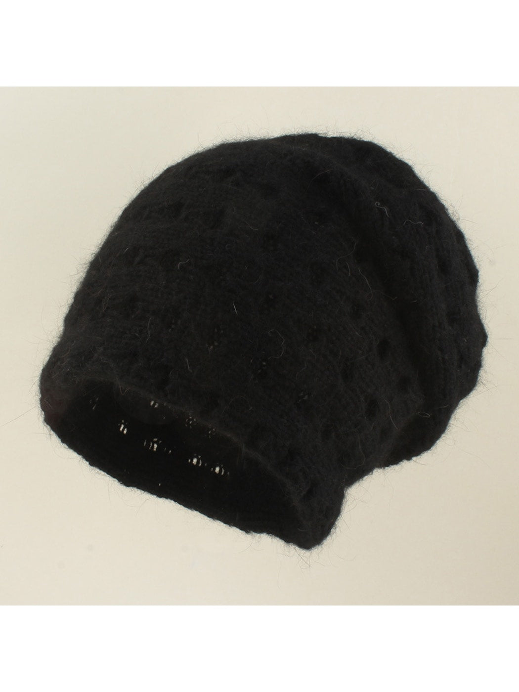 Haila - Solid Color Pull-On Knit Beanie