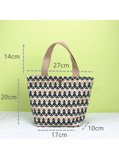 Cosbai - Soft Hand-Carry Printed Pattern Bag