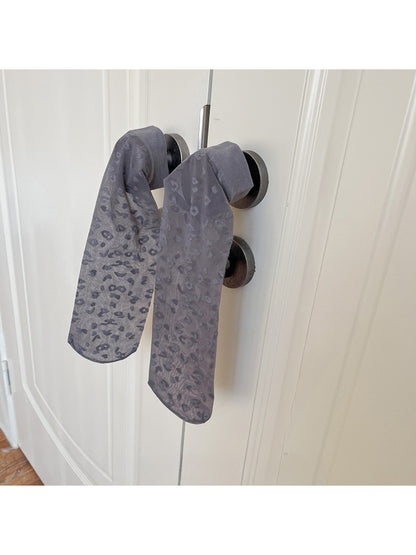 Rufia - Textured Heart Pattern Crew Socks