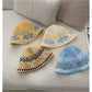 Haila - Floral Pattern Knit Bucket Hat