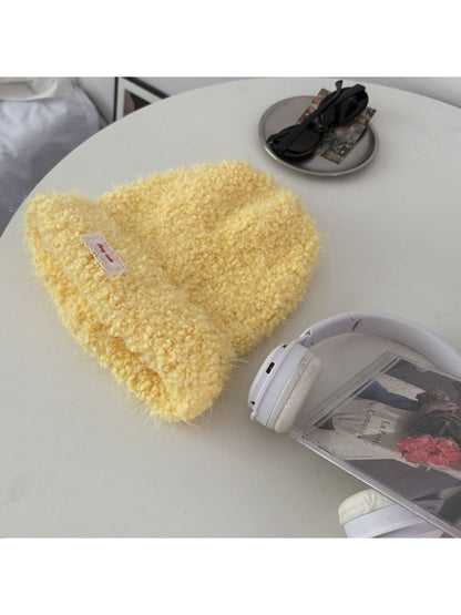 Haila - Sweet Textured Long Winter Knit Scarf