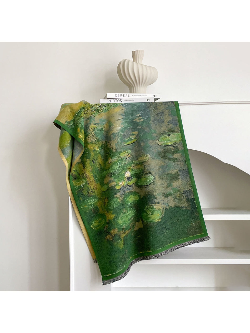 Scarvii - Vintage Abstract Art Paisley Print Scarf & Wrap