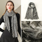 Scarvii - Solid Color Lightweight Ruched Scarf