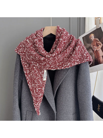 Scarvii - Modern Marled Triangle Wrap