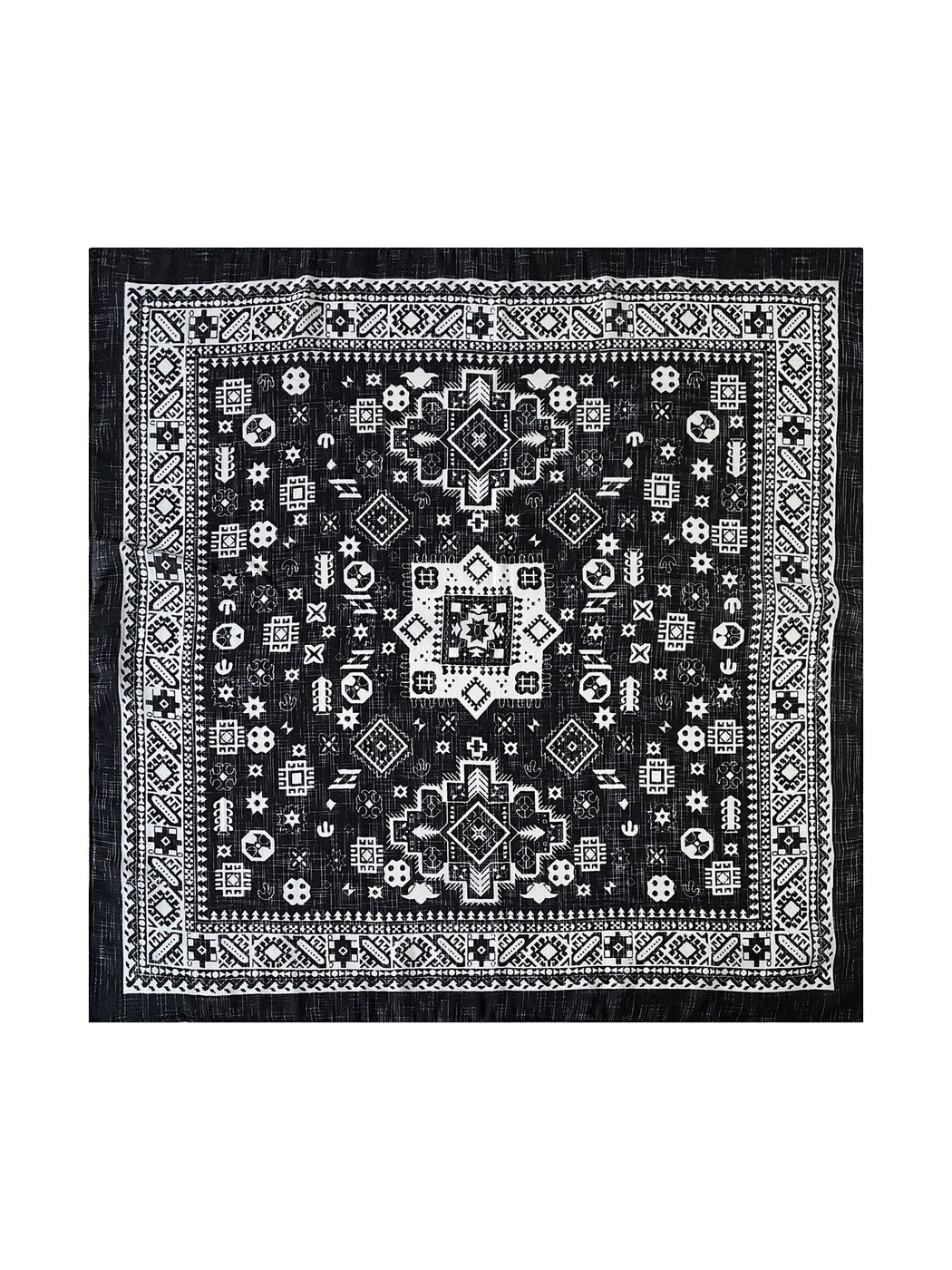 Scarvii - Distressed Faded Texture Square Scarf