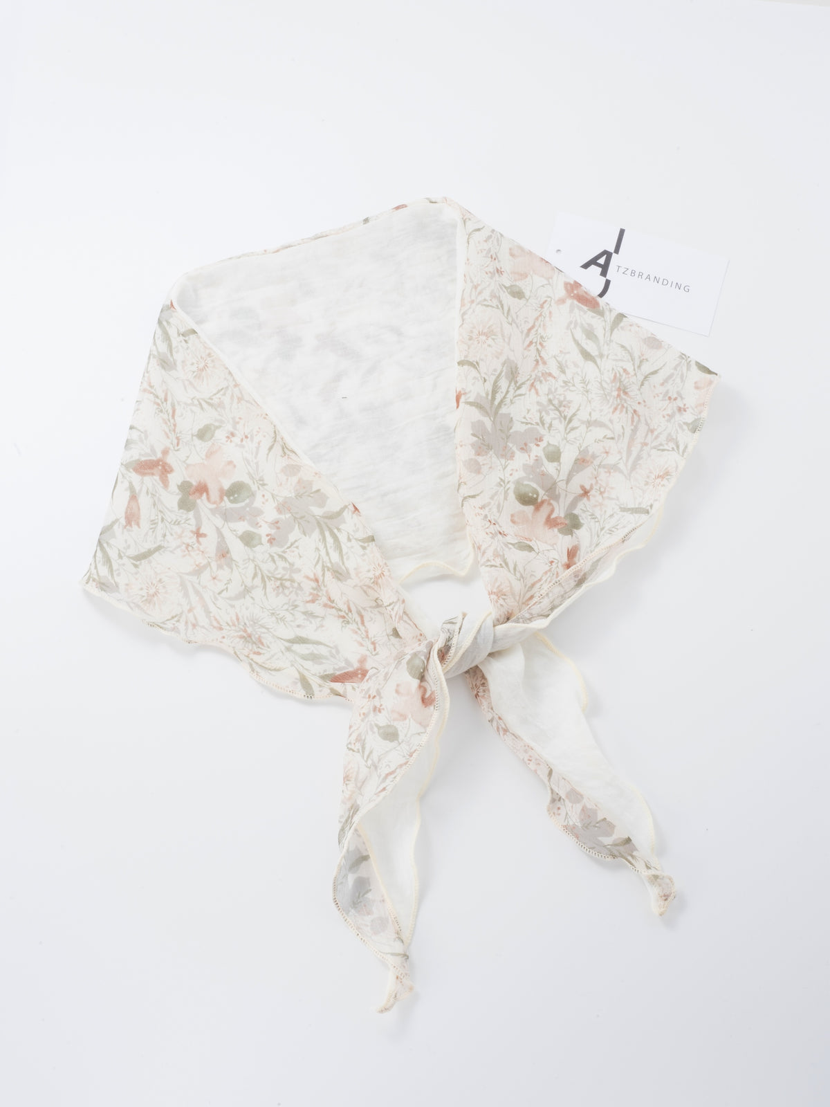 Scarvii - Boho Floral Triangle Bandana Scarf
