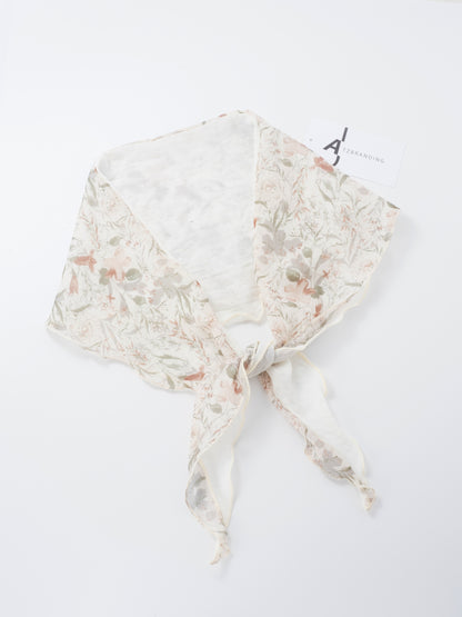 Scarvii - Boho Floral Triangle Bandana Scarf