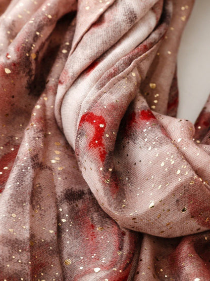 Scarvii - Unique Gradient Scarf & Shawl with Polka Dots