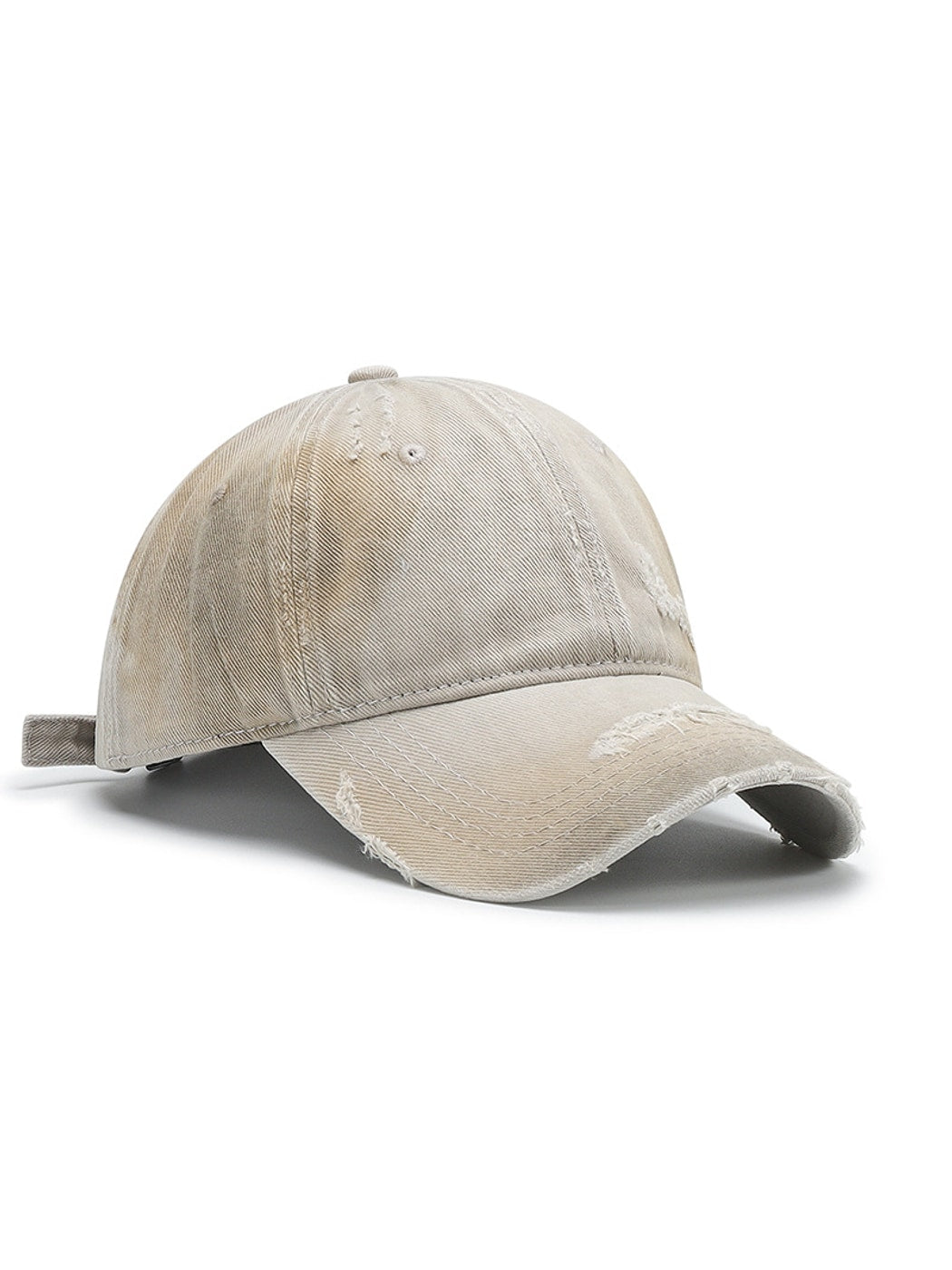 Haila - Solid Color Round Crown Everyday Baseball Cap