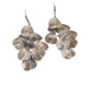 Earwish - Hollow Floral Fringe Earrings - Delicate & Shiny