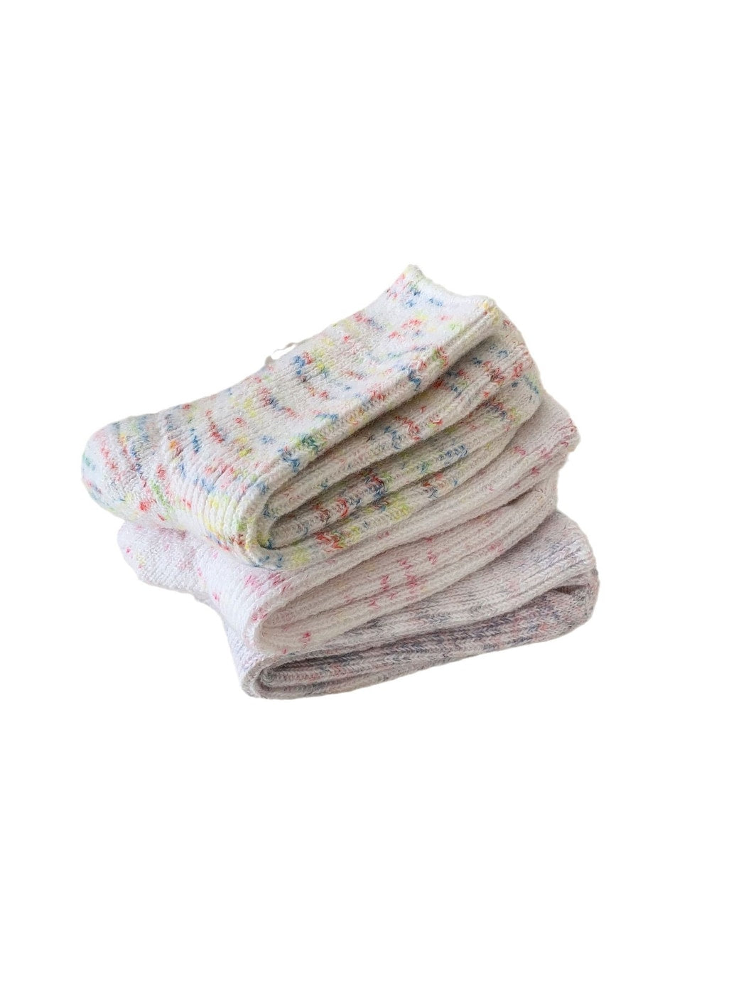 Rufia - Minimal Speckled Casual Crew Socks