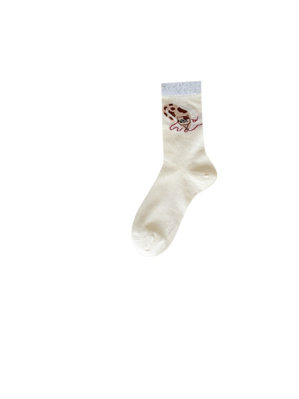 Rufia - Cute Kitty Detail Everyday Crew Socks product image 3
