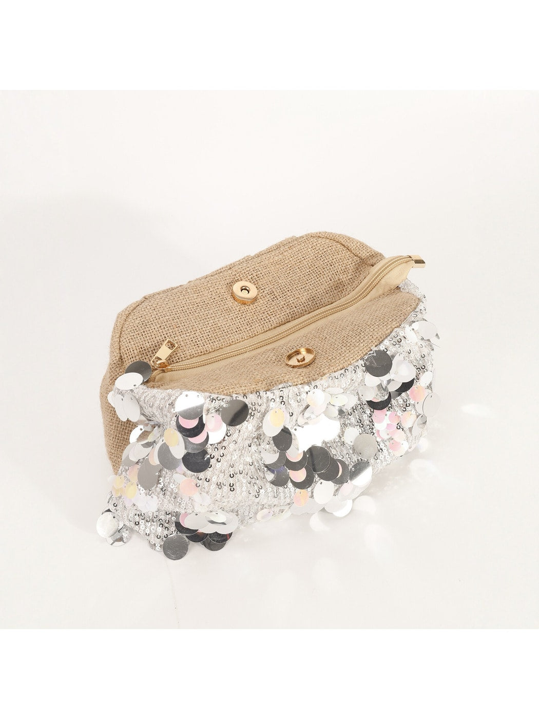 Cosbai - Vintage Style Sequin Party Clutch
