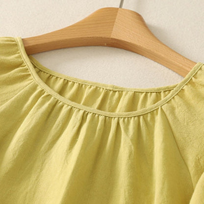 Crosa - Loose Open-Knit Blouse