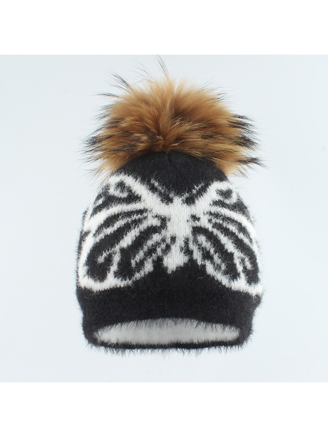 Haila - Winter Butterfly Pattern Beanie