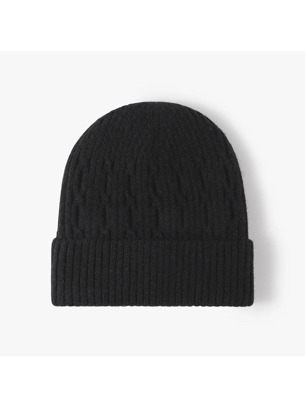 Haila - Fleece-Lined Cable-Knit Cuffed Beanie