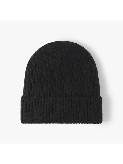 Haila - Fleece-Lined Cable-Knit Cuffed Beanie