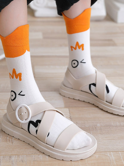 Rufia - Cute Cartoon Duck Pattern Socks – Playful & Cozy