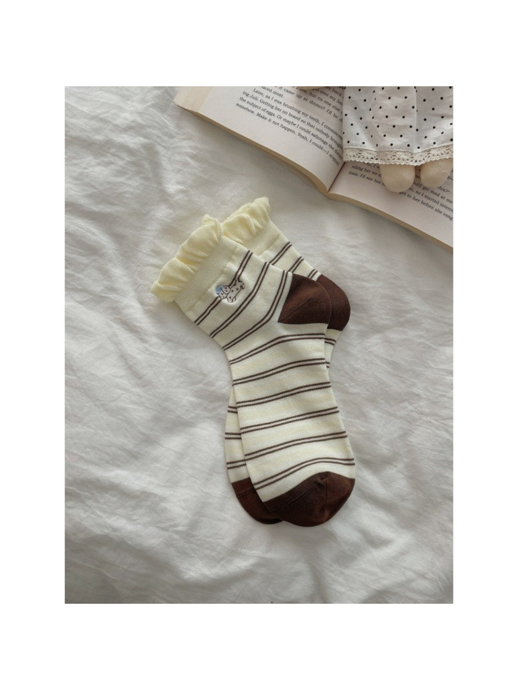 Rufia - Cute Animal Embroidered Crew Socks product image 4