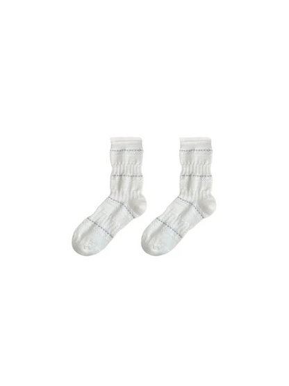 Rufia - Ruffled Edge Crew Socks