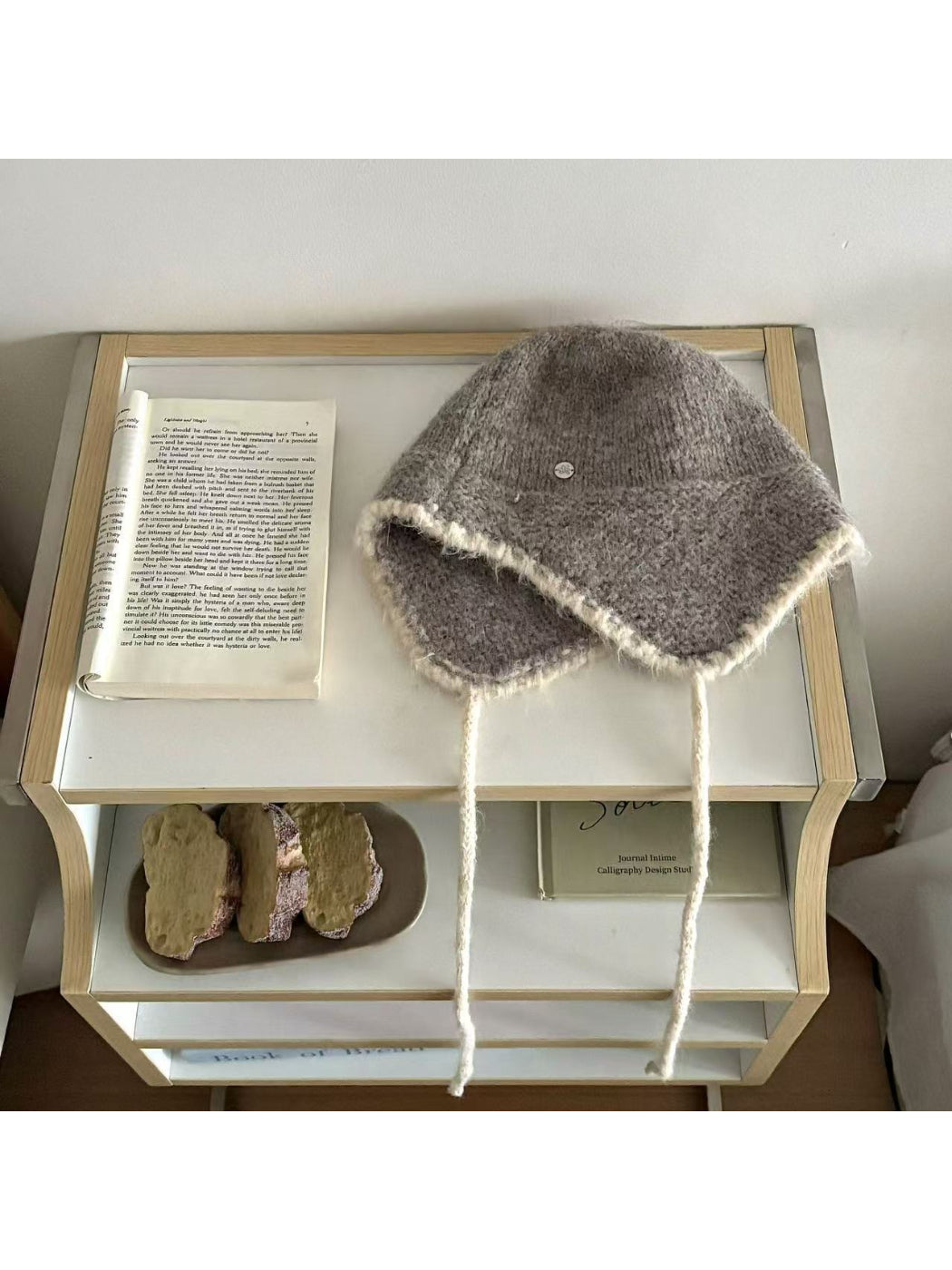 Haila - Fuzzy Patchwork Winter Beanie