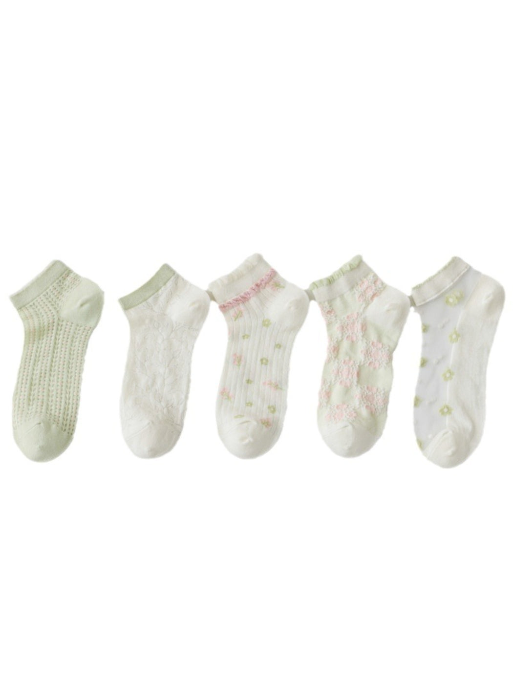 Rufia - Soft Floral Lace Ankle Socks product image 1
