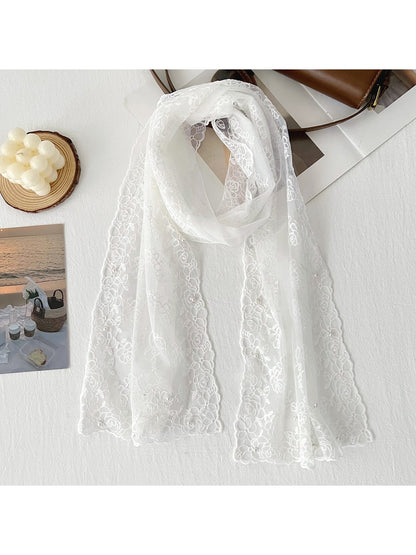 Scarvii - Sweet Style Lace Layering Long Scarf