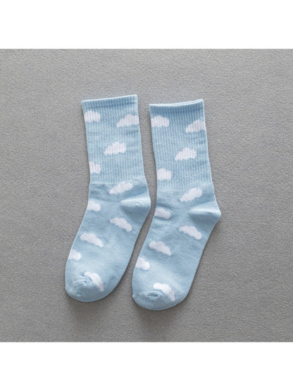 Rufia - Cloud Splash Crew Socks