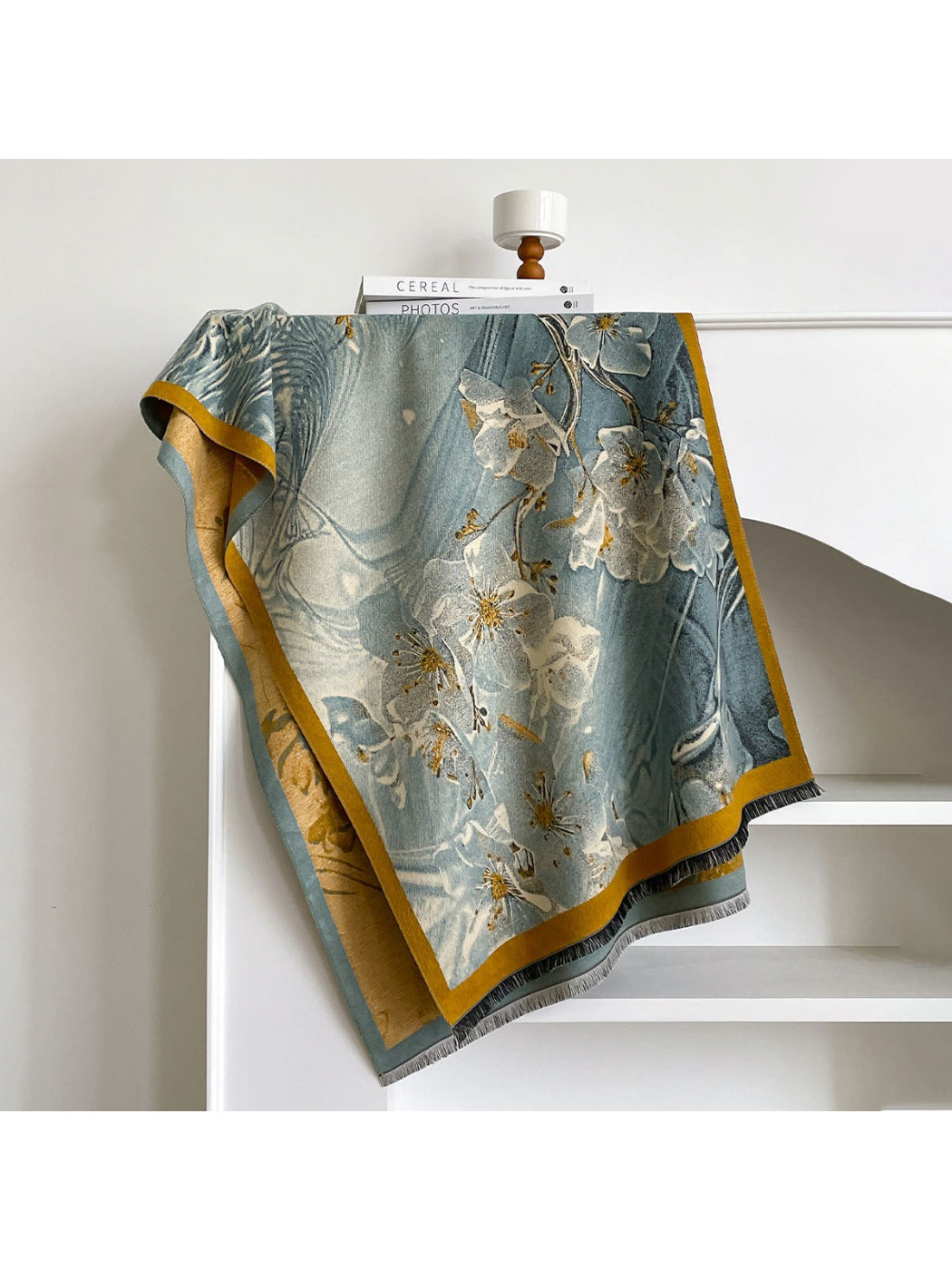 Scarvii - Vintage Abstract Art Paisley Print Scarf & Wrap