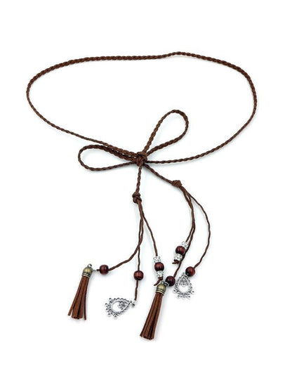 Hairish - Boho Tassel Pendant Hair Tie