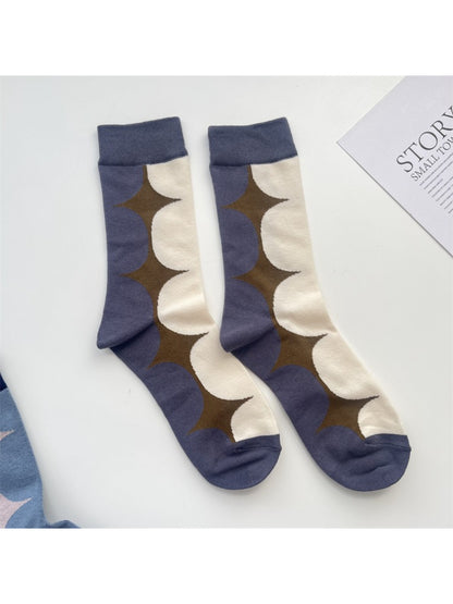 Rufia - Retro Orbit Crew Socks