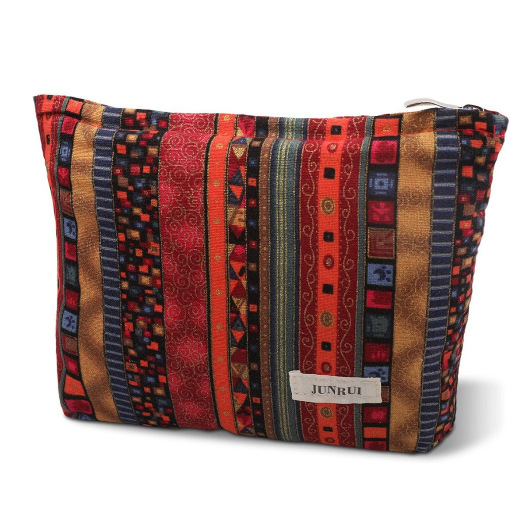 Cosbai - Boho Retro Cosmetic Travel Clutch Pouch